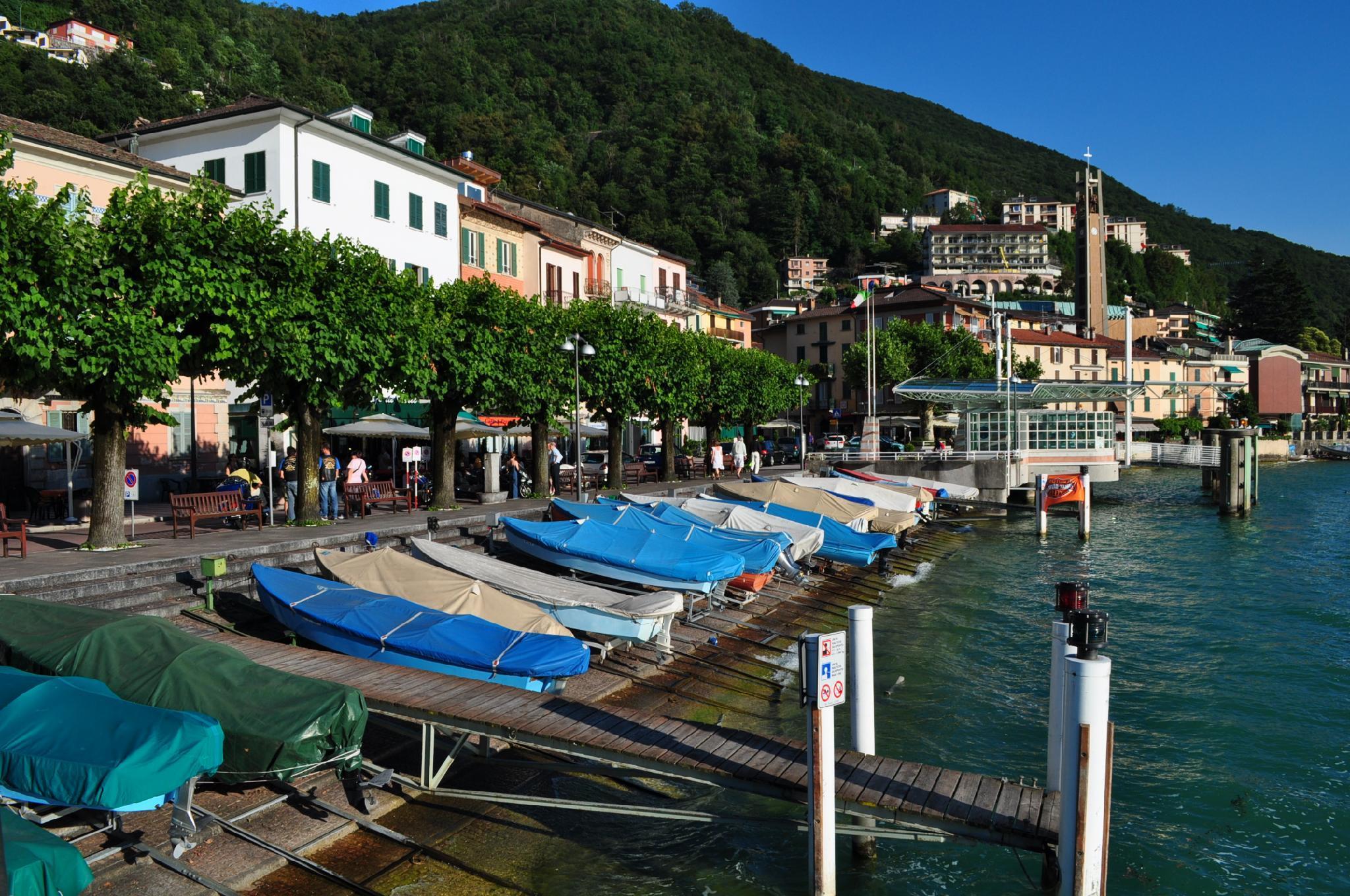Grand Hotel Campione Campione d'Italia Exterior photo The port of Porlezza