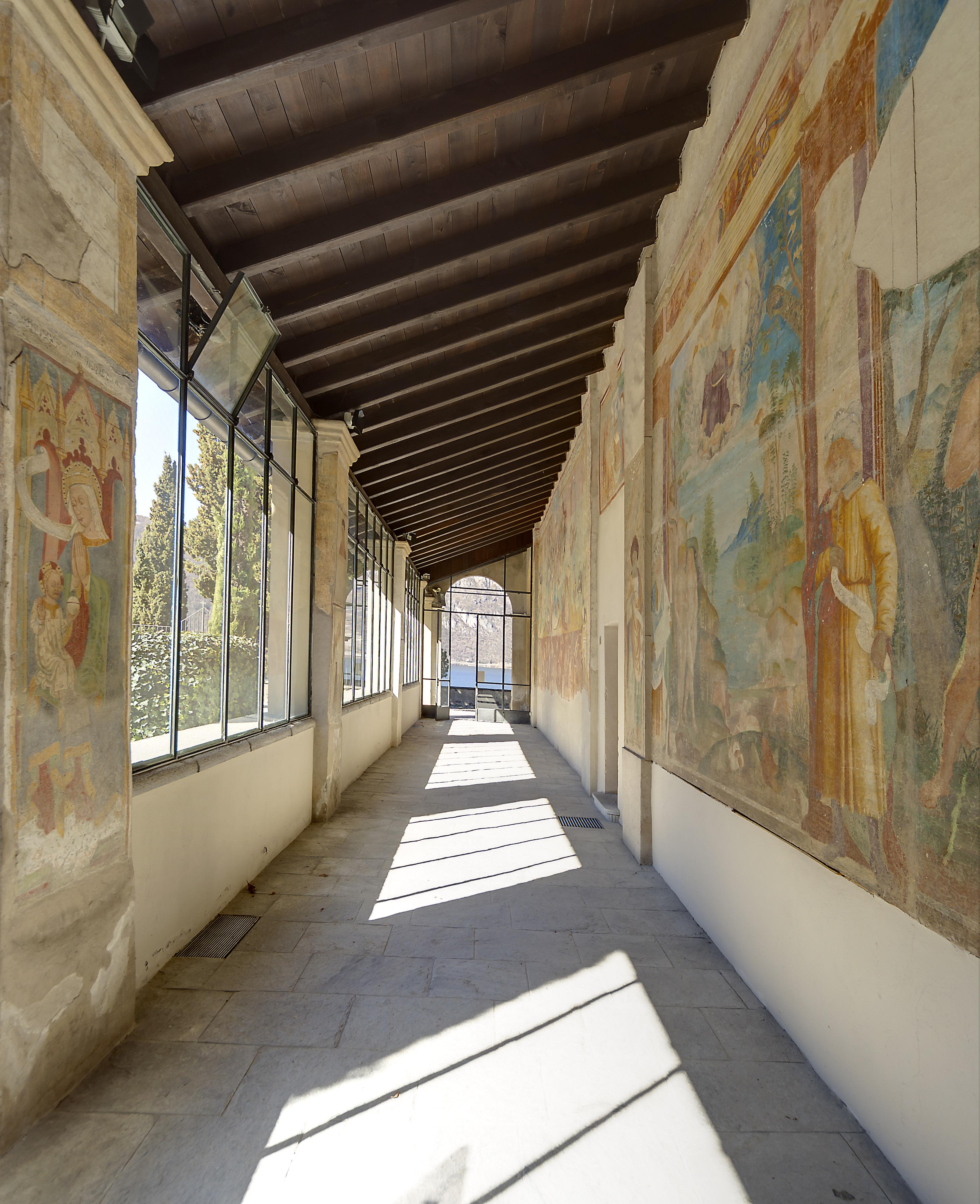 Grand Hotel Campione Campione d'Italia Exterior photo The cloister of the monastery